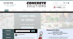 Desktop Screenshot of concretesolutionsonline.com